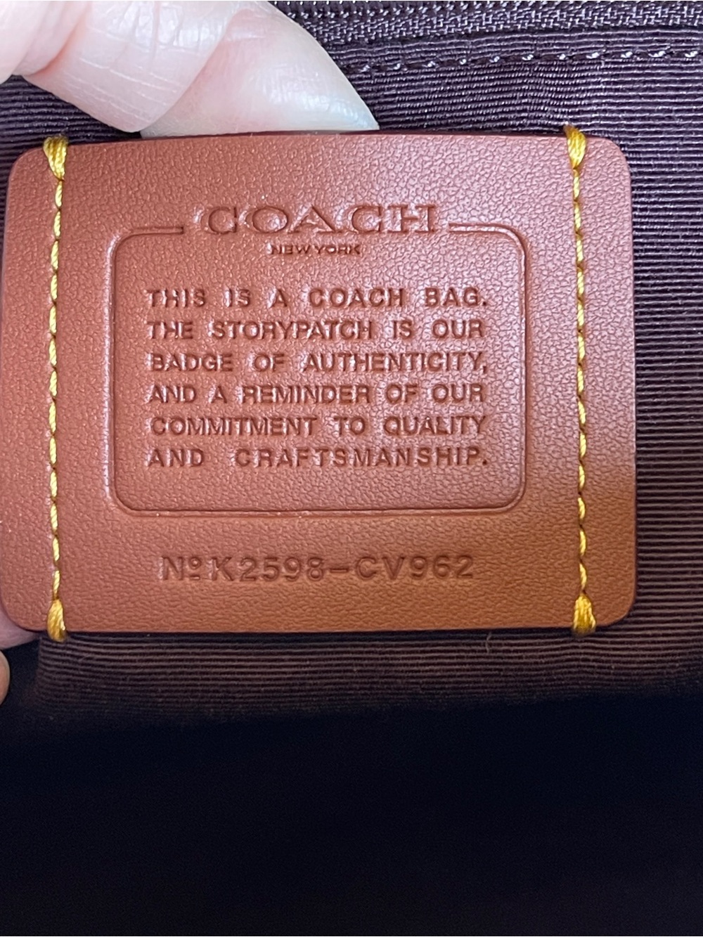 Coach Black medium Rowan - Picture 9 of 10